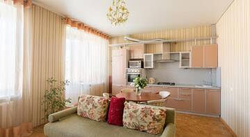 Фото номера Апартаменты-студио — ул. Гагарина 2А Гостиница Izba Apartments на Гагарина г. Вологда 4