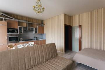 Фото номера Апартаменты-студио — ул. Гагарина 2А Гостиница Izba Apartments на Гагарина г. Вологда 17