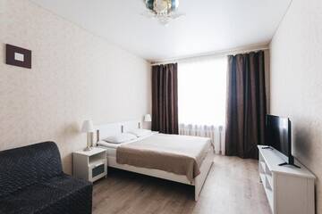Фото номера Апартаменты — ул. Гагарина 2А Гостиница Izba Apartments на Гагарина г. Вологда 17
